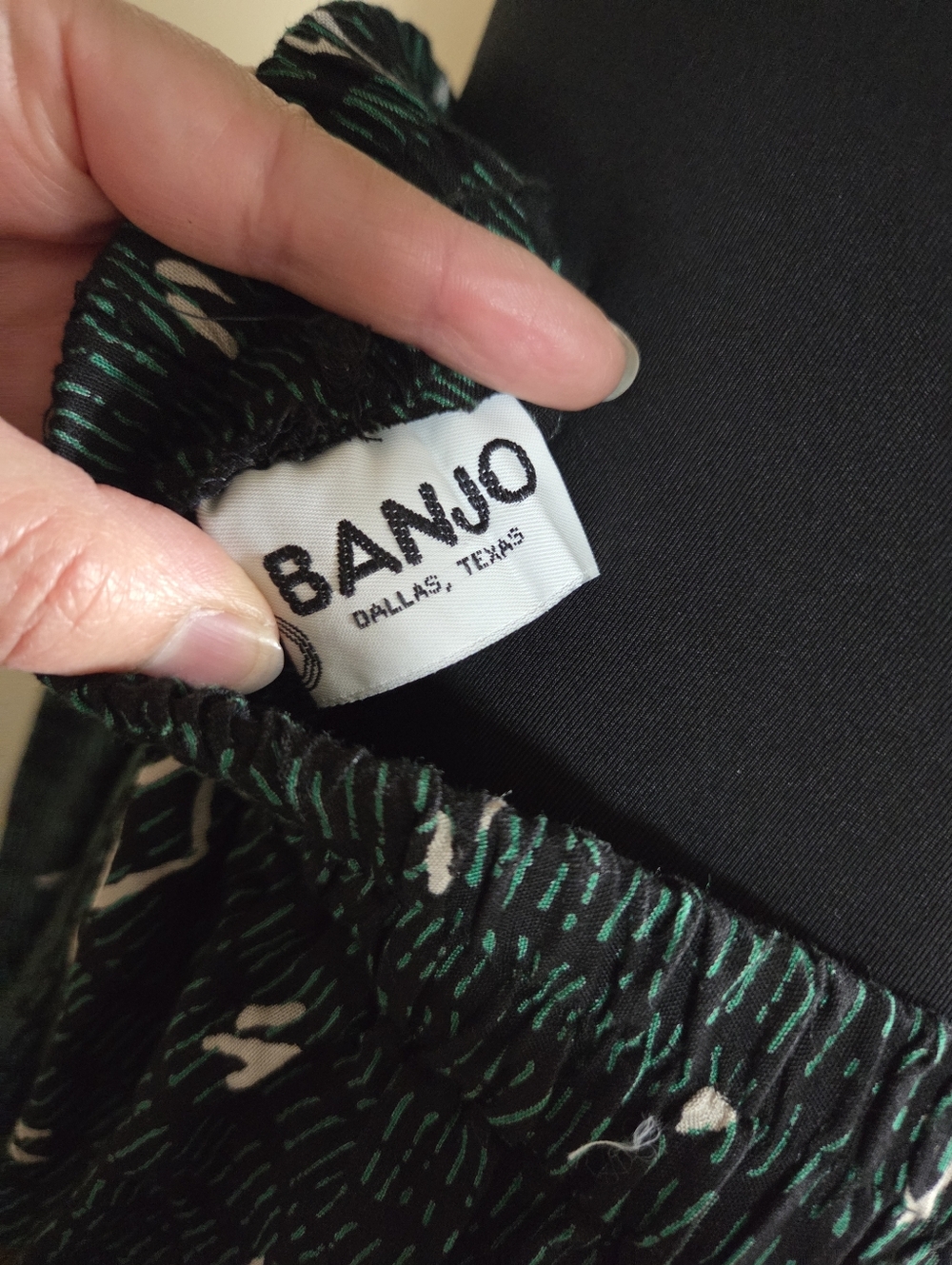Banjo vtg western boho multicoloured maxi skirt boho festival western rodeo - Picture 8 of 8